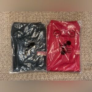 Pair of (2) Circle K Mens XL Red and Black Polo Shirt